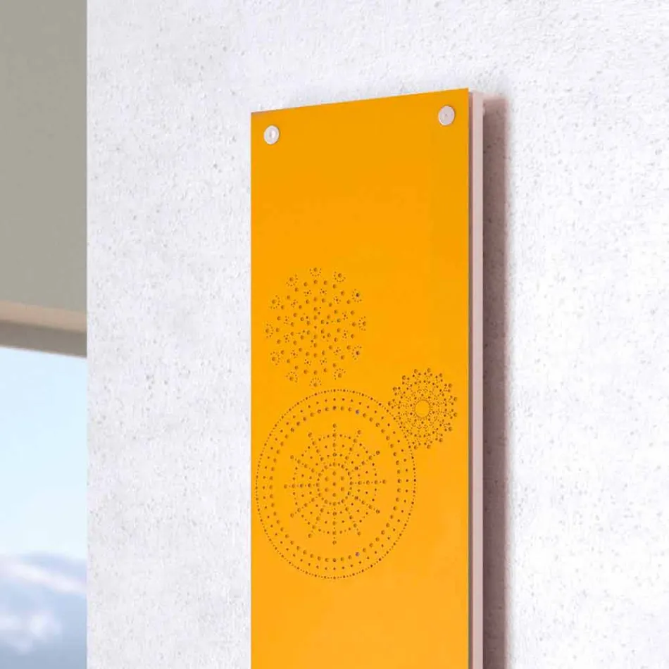 verticale elektrische radiator met deksel Nieuwe ontwerp jurk Scirocco H Viadurini