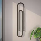 Graffe hydraulische radiator, modern design, gemaakt in Italië Scirocco H Viadurini