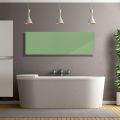 Design hybride radiator in glad Italiaans marmerpoeder - Lines
