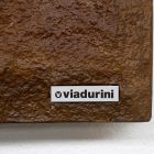 Hybride radiator in Italiaans marmerpoeder met corteneffect - Terraa Viadurini
