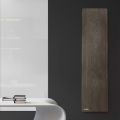 Hybride radiator in Italiaans marmerpoeder met houteffect - Wood50