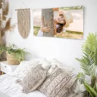 Aanpasbare hybride radiator in marmerpoeder Made in Italy - Lineep Viadurini