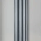 Hydraulische radiator met horizontale collectoren en verticale buizen - Colomba Viadurini
