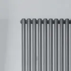 Hydraulische radiator met horizontale collectoren in koolstofstaal - kersen Viadurini