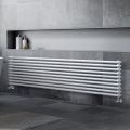 Hydraulische radiator met dubbele reeks horizontale elementen Made in Italy - Strega