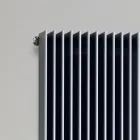 Hydraulische radiator met dubbele reeks platte elementen, gemaakt in Italië - Macedonië Viadurini