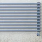 Sanitairradiator met een reeks horizontale elementen Made in Italy - Cappello Viadurini