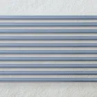 Sanitairradiator met een reeks horizontale elementen Made in Italy - Cappello Viadurini