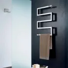 Hydraulische chrome Termoarredo Snake door Scirocco H, modern design Viadurini