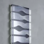 Design hydraulische radiator voor woonkamer of badkamer met led 839 W - glans Viadurini