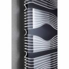 Design hydraulische radiator voor woonkamer of badkamer met led 839 W - glans Viadurini
