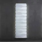 Design hydraulische radiator voor woonkamer of badkamer met led 839 W - glans Viadurini