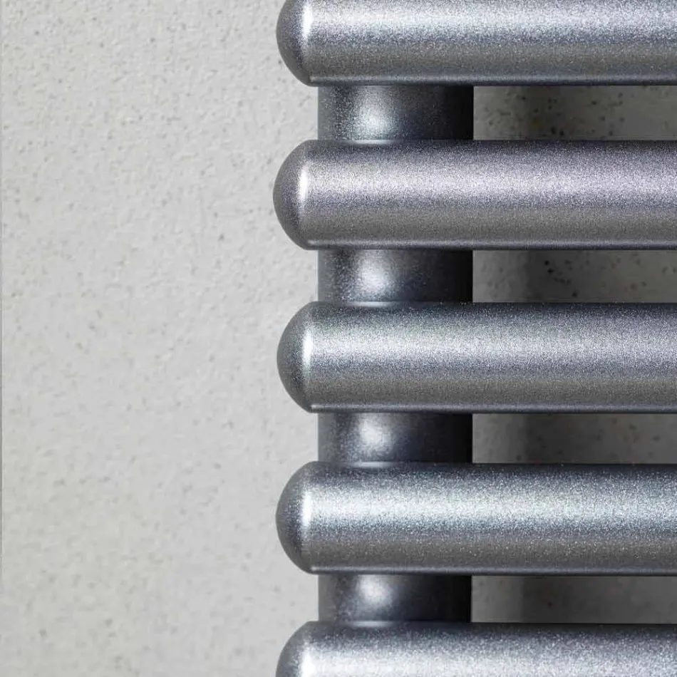 Wandgemonteerde hydraulische designradiator in verschillende maten tot 1154 W - Penguin Viadurini