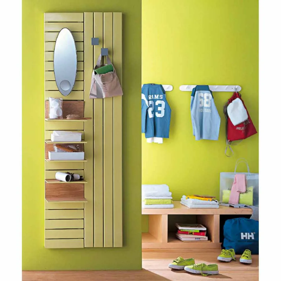 Termoarredo hydraulische staalconstructie met Utility Scirocco H schappen Viadurini