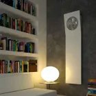 Hydraulische design radiator met ventilator door Air Scirocco H Viadurini