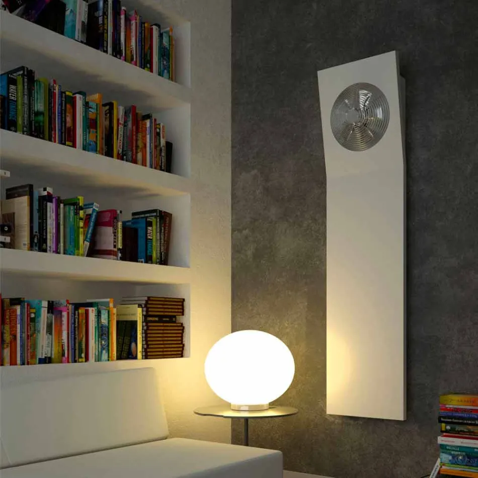 Hydraulische design radiator met ventilator door Air Scirocco H Viadurini