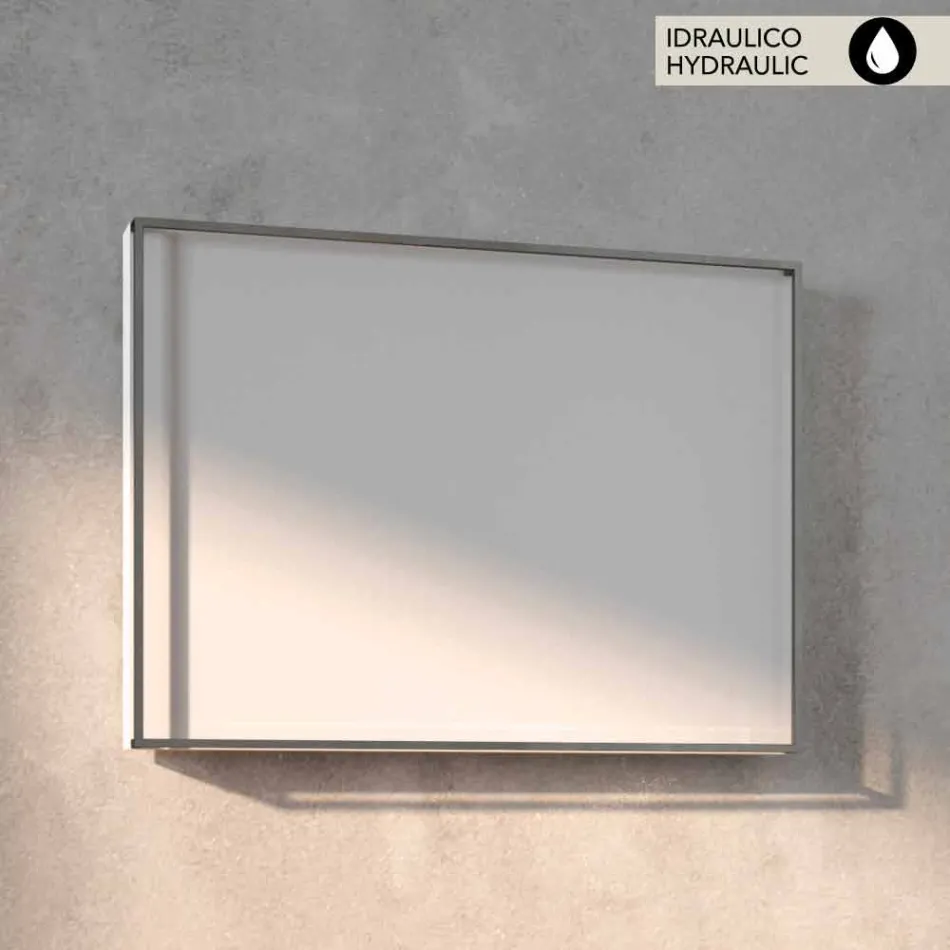 Hydraulisch designradiator, staaldekking, Scirocco H Licht Viadurini