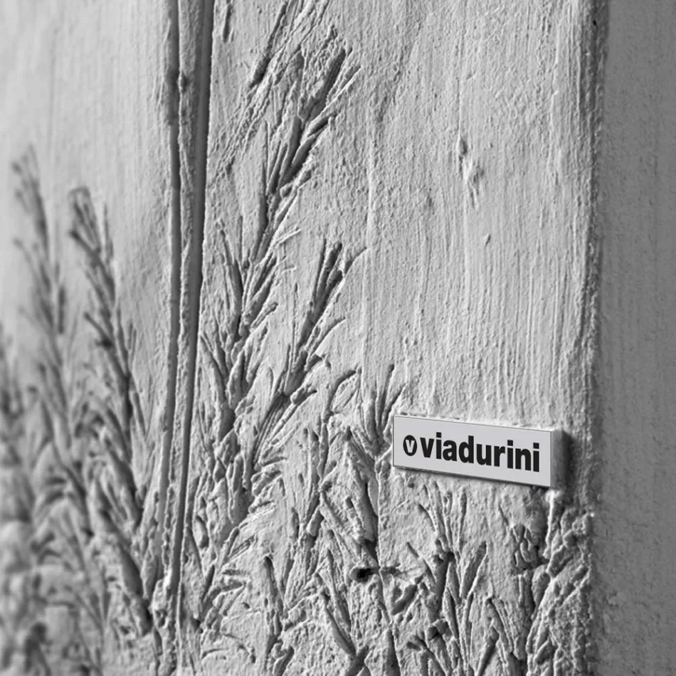 Hydraulische radiator tot 480 Watt in Italiaans marmerpoeder - Naturae Viadurini