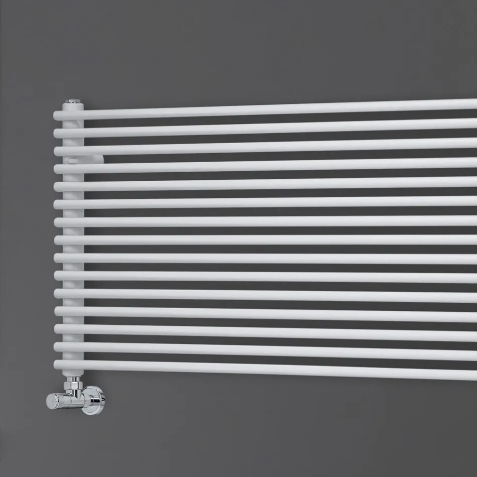 Stalen hydraulische radiator met enkele sectie Made in Italy-elementen - mand Viadurini