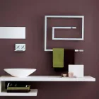 Hydraulische Termoarredo geborsteld roestvrij staal slang door Scirocco H Viadurini