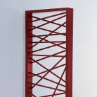 Hydraulische Termoarredo staal, grootstedelijke stijl Mikado Scirocco H Viadurini