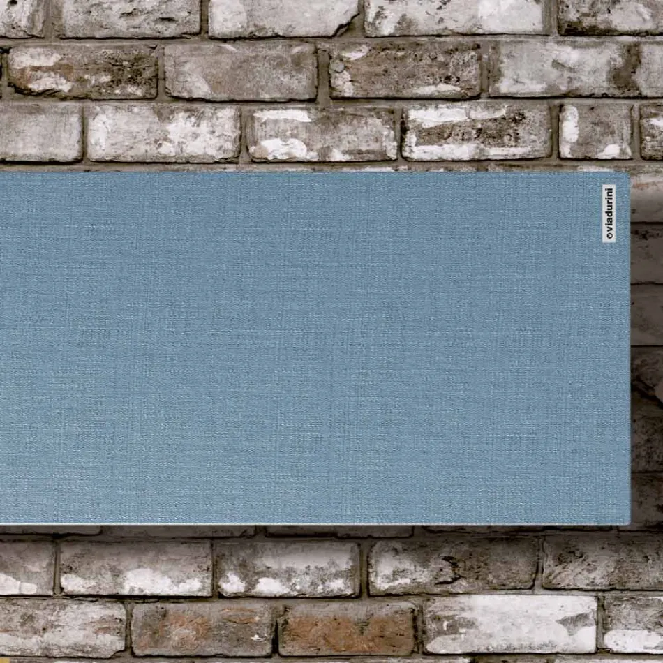 Moderne hydraulische radiator in Italiaans marmerpoeder - Texturee Viadurini