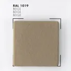 Moderne hydraulische radiator in Italiaans marmerpoeder - Texturee Viadurini