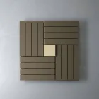 Termoarredo hydraulische vierkant ontwerp in Italië Vierkante Scirocco H Viadurini