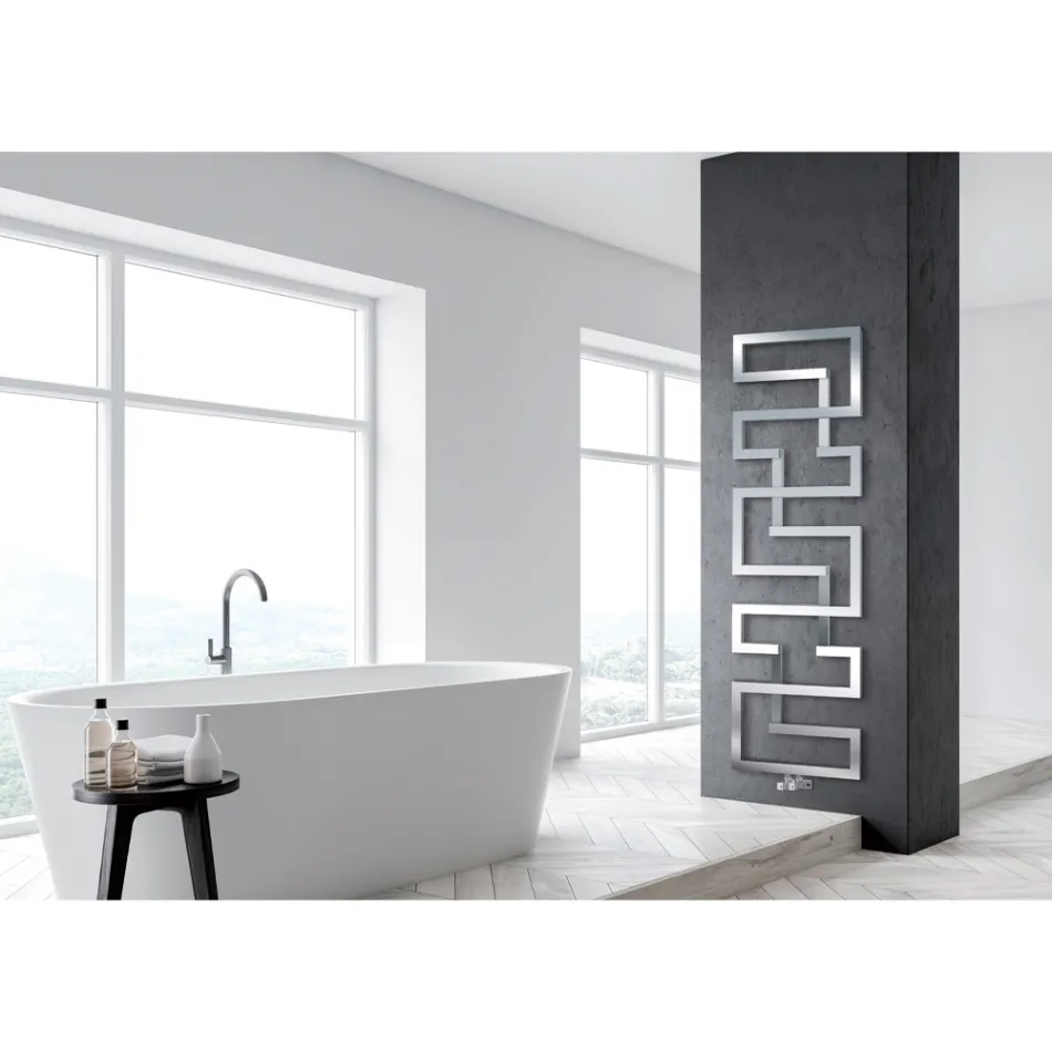 Hydraulische radiator gemaakt van roestvrij staal Made in Italy - oven Viadurini