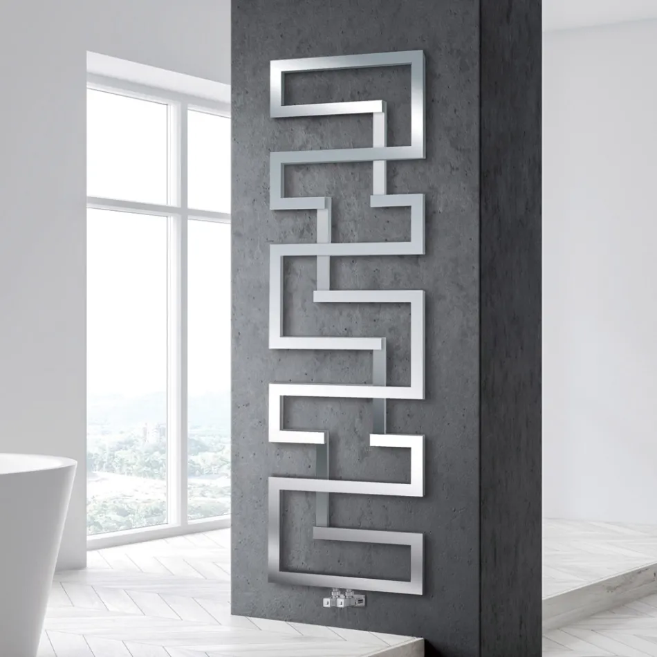 Hydraulische radiator gemaakt van roestvrij staal Made in Italy - oven Viadurini