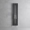 Radiator van koolstofstaal met handdoekrek, gemaakt in Italië - Lux