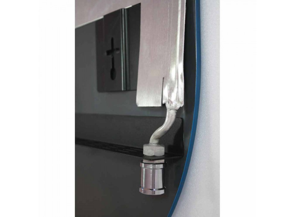 Glas radiator en hydraulische spiegelende afwerking tot 705W Jonny Viadurini