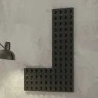 Termoarredo hydraulisch ontwerp Legoblokje gemaakt in Italië Scirocco H Viadurini