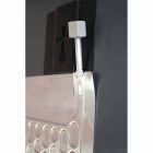 Modern hydraulische Termoarredo gehard glas Barry Viadurini
