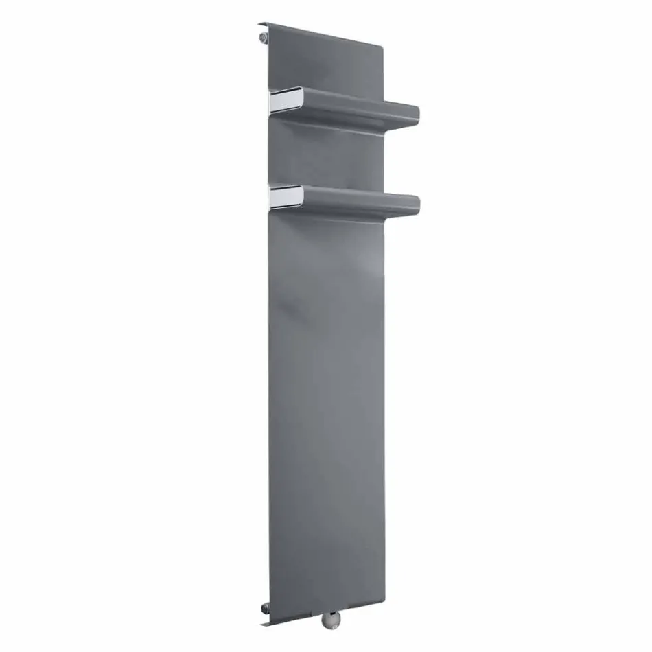Verticale elektrische design handdoekradiator tot 1000 watt - Rebel Viadurini