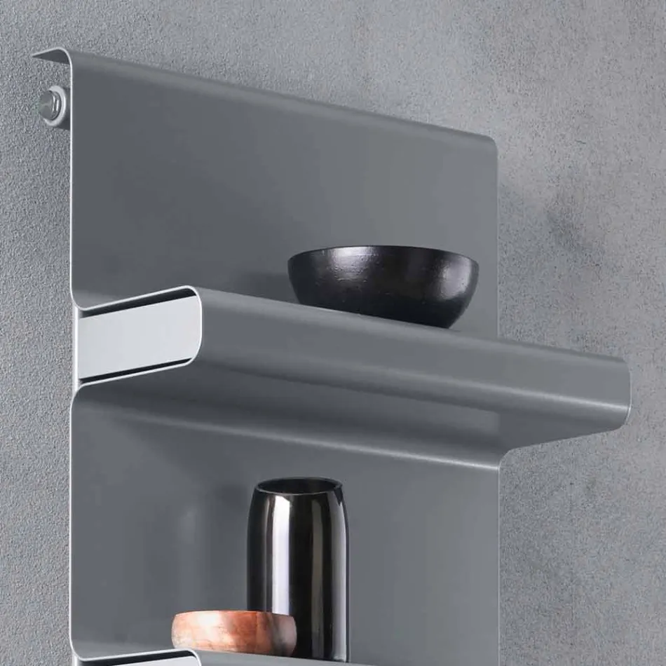 Radiator Handdoekenrek Verticaal ontwerp Hydraulisch tot 719 watt - Rebel Viadurini