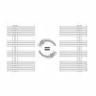 Modern design wandgemonteerde handdoekverwarmer tot 690 W - pauw Viadurini