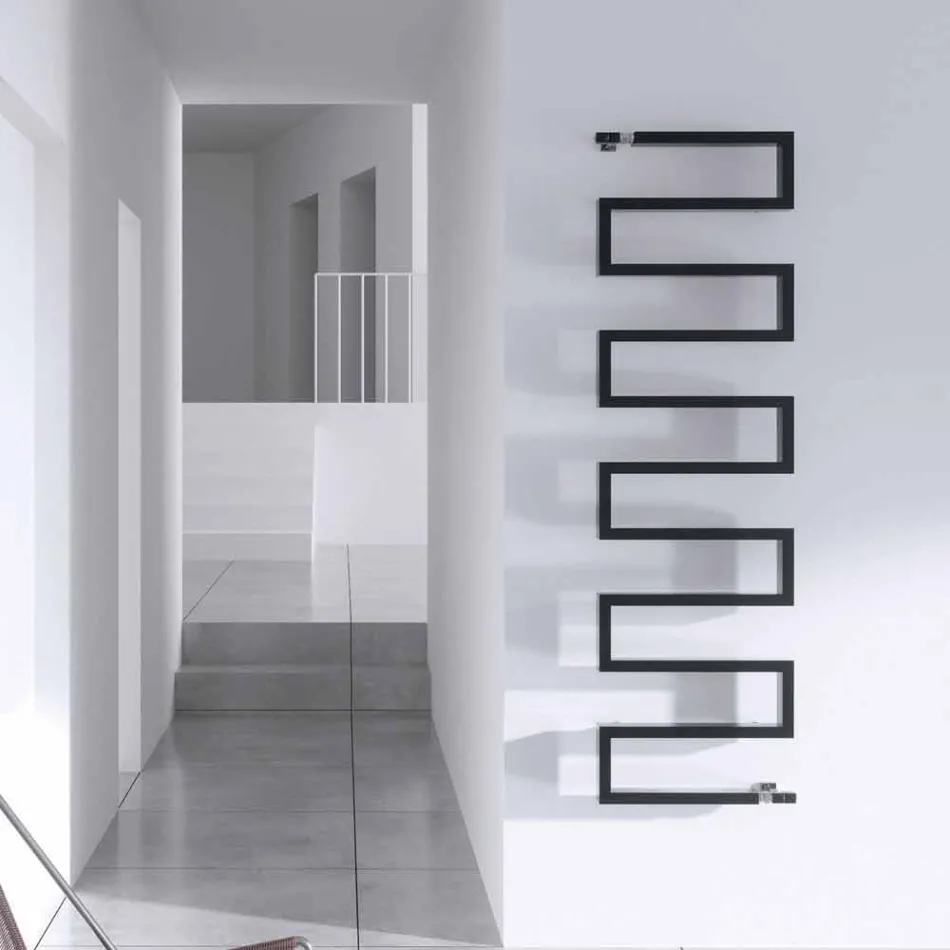 Verticale hydraulische radiatorontwerp slang door Scirocco H Viadurini