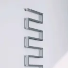 Termoarredo verticale hydraulische chroom slang door Scirocco H Viadurini