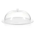 Ronde cakevorm van transparant plexiglas Made in Italy 2 maten - Crotone Viadurini