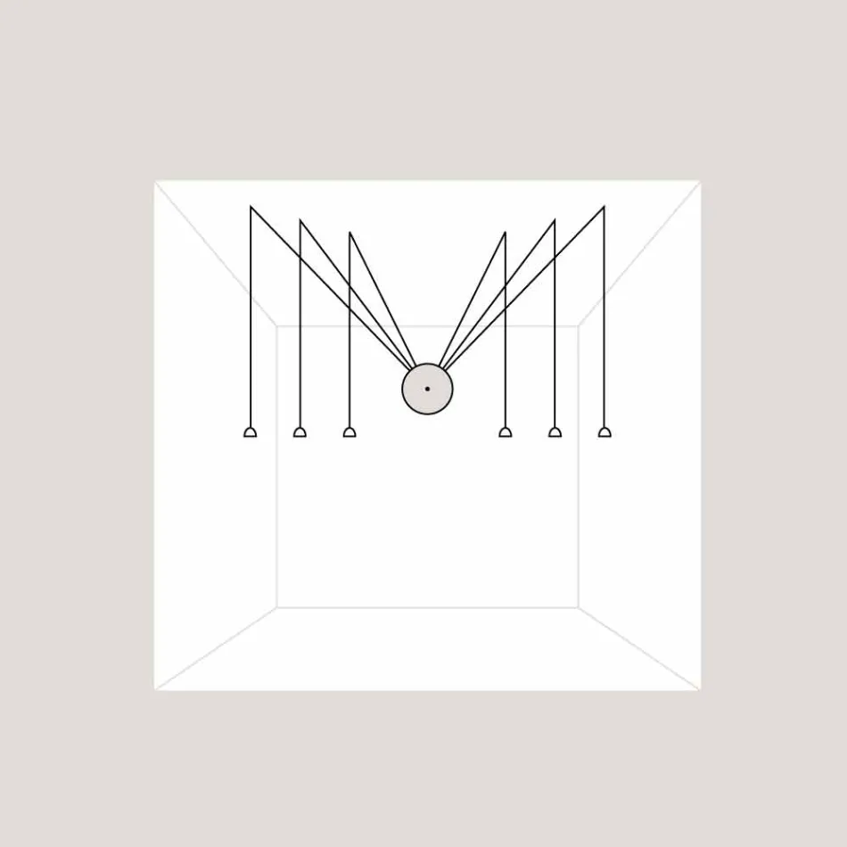 TOSCOT Apuaanse systeem rozet base 230v Made in Toscane Viadurini