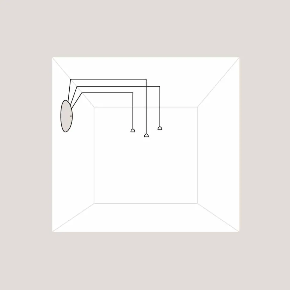 TOSCOT Apuaanse systeem rozet base 230v Made in Toscane Viadurini