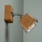 TOSCOT spot plaat met scharnier 1 richtbare licht Viadurini