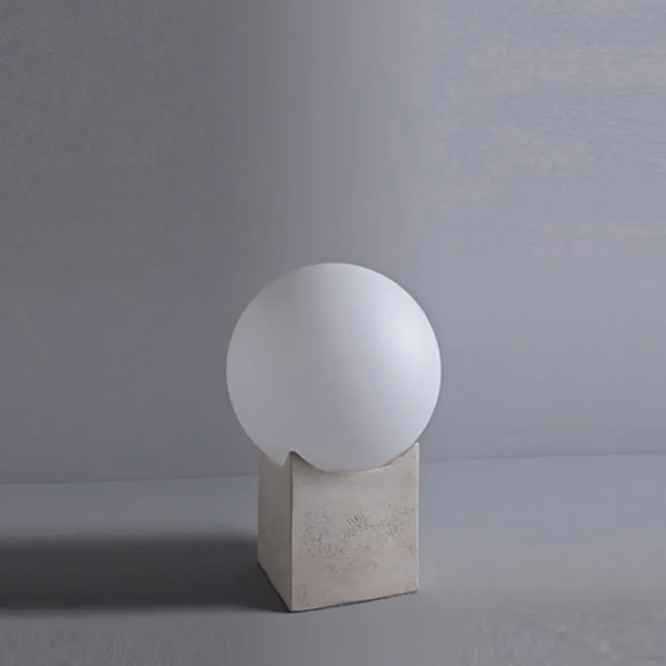 Toscot Atlante terracotta lichtmast voor buiten, gemaakt in Toscane Viadurini