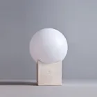 Toscot Atlante terracotta lichtmast voor buiten gemaakt in Toscane Viadurini