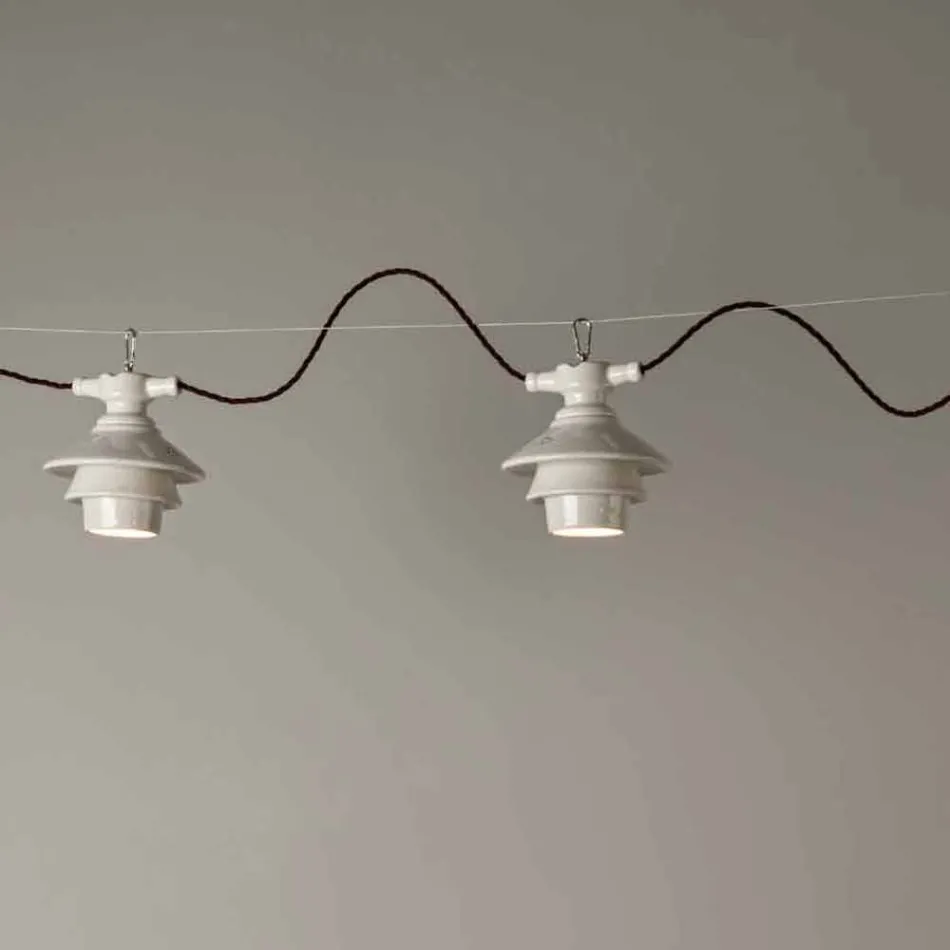 TOSCOT Battersea opknoping lamp met terracotta pot Viadurini