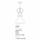 TOSCOT Battersea keramische lampontwerp ophanging Viadurini