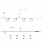 TOSCOT Battersea grote plafond nam voor composities Viadurini