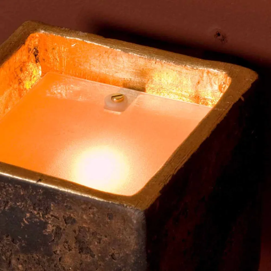 TOSCOT Montecristo muur kubus gemaakt in Toscane Viadurini