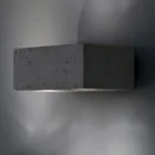 Toscot Smith LED terracotta tuinwandlamp, gemaakt in Toscane Viadurini